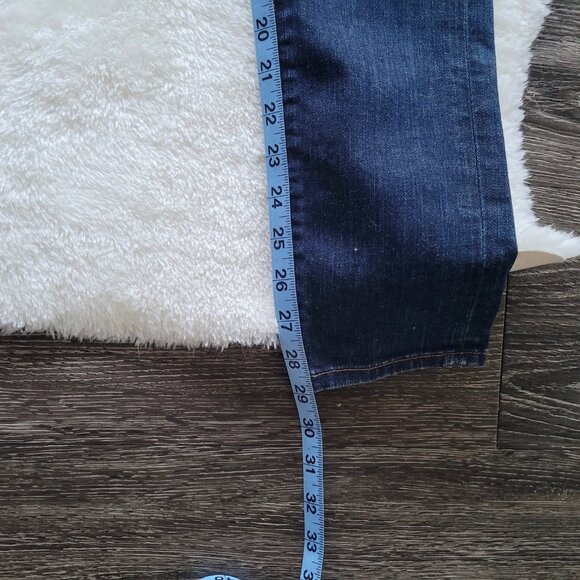 J Brand Skinny Leg Mid Rise Jeans in Pure Wash Size 24 - Picture 9 of 11